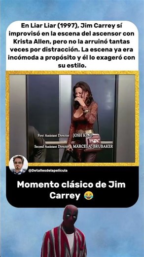 Jim Carrey solo la llevó al extremo con su estilo | Liar Liar (1997) 😂