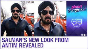 Salman Khan's new look from his movie Antim: The Final Truth with Aayush Sharma revealed