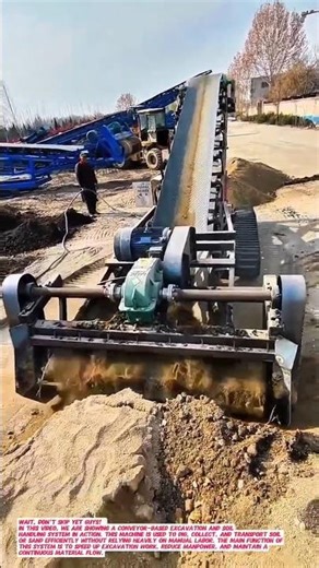 Smart Conveyor Excavation System | Fast Soil Handling Technology.