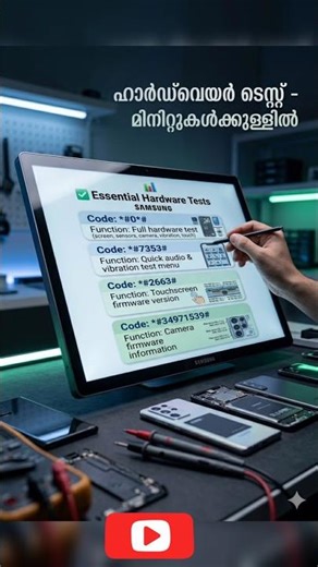 Samsung Hidden Secret Codes | Test Menu, Battery, IMEI & More!