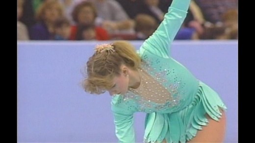 Tonya Harding Triple Axel First Time 1991 U.S. Figure Skating Championships