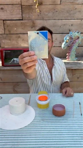 Clay that turns into silver! This metal clay has been around for years and it’s bloomin brilliant! You blow torch it or here I microwave kiln it to turn the clay into 925 silver!!! You can get gold and bronze too 😱 I’ve never seen anyone throw jewelery before so this summer I had a go and it was very fiddly but I managed to make a vase necklace that I hope might be the first of its kind thrown on a mini pottery wheel and fired in the microwave. As Christmas approaches I thought I would pop this