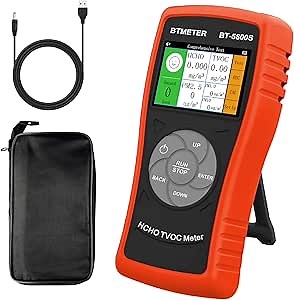 Air Quality Dust Particle Counter, High Sensitivity PM0.3/2.5/10 um Detector Air Dust Particle Monitor,Data Transfer/Storge Pollution Monitor (TC-8100): Amazon.com: Industrial & Scientific