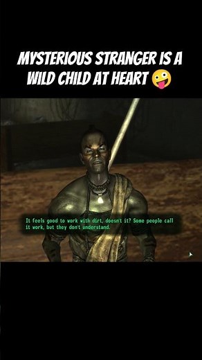 Mysterious strangers Wholesome tribal encounter 😌 #fallout