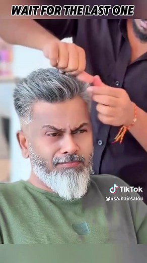 Men's Grey Hair Makeover: Trendy Haircut Styles