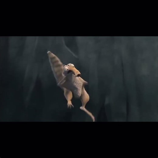 Scrat Falling Forever (ICE AGE 3: DAWN OF THE DINOSAURS VERSION)