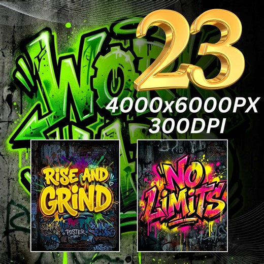 Motivational Poster Bundle (23 Prints) | Inspirational Wall Art Printable | Success Quotes | Digital Download - Etsy