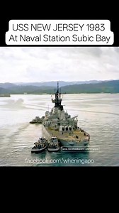 USS NEW JERSEY 1983 At Naval Station Subic Bay. ✨ #Wheningapo #WhenInOlongapo #Olongapo #OlongapoCity #OlongapoZambales #BatangGapo #Gapo #reelsviralシfb #OldOlongapo #OlongapoMemories #reelstrending #reelsfacebook #reelsvideoシ #reelsviralfb #reelsinstagram #fbreelsvideo | When in Olongapo