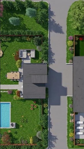 1 Acre Homestead Backyard Garden Layout – Simple & Productive Design #gardening