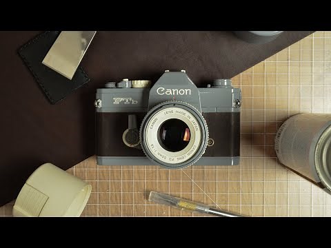 Spray Painting a Canon Film Camera - Canon FTb QL Overhaul Part 2