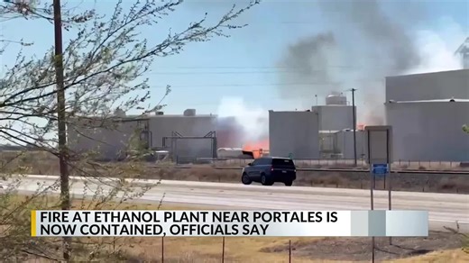 Fire at ethanol plant near Portales under control