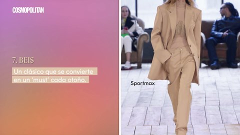 Los colores tendencia del otoño-invierno 2023/2024