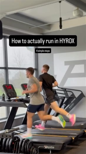 Jackson Garnett | PT & Coach | How to actually run in HYROX 🏃🏽 Keep it simple and effective: 1. Run at an easy pace without stopping 2. Build low-intensity volume 3.... | Instagram
