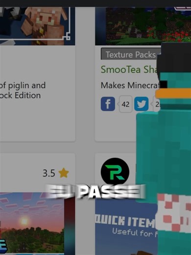 TOP 50 TEXTURAS PRO MINECRAFT BEDROCK (PE) #minecraftpe #fyp #MINECRAFT