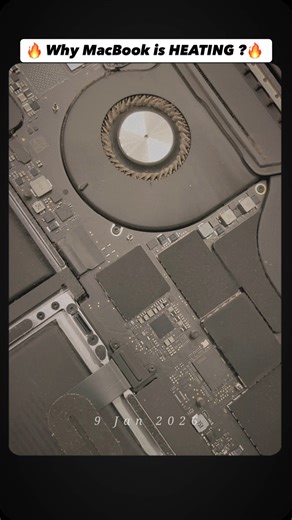 RK Apple Repairs - Rahul Kochra on Instagram: "⬇️Why your MACBOOK PRO is heating 🥵? SYMPTOMS:- - The dust clogs the fan and internal parts. - The doesn’t let cool air come in & hot air out. - After long term of this situation the MacBook finally STOPs WORKING 🛑 SOLUTIONS : - Get it serviced when you feel MACBOOK is SLOW - When MacBook is Overheating 🥵 - When there’s LOUD FAN noise from inside. - You can’t work for long time on it If you find any of these issues, then must take care of it asap