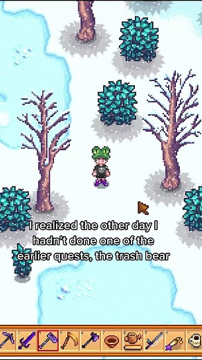 Secrets of the Trash Bear in Stardew Valley