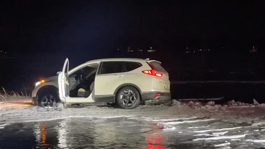 🚨 Vehicles Through the Ice on Pelican Lake 🚨 Recent calls are a strong reminder that ice travel remains risky. Over the past 24 hours, the Crow Wing County Sheriff’s Office has responded to three vehicles that broke through the ice on Pelican Lake. Ice thickness can change quickly and without warning. What appears safe in one spot may not be just a short distance away. If you’re heading out on the ice, take extra caution to help ensure everyone gets home safe. | Crow Wing County Sheriff's Offi