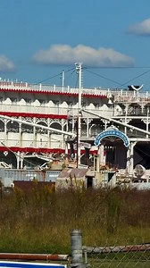 We were supposed to be up in Cincinnati this weekend for the River Roots Festival with our friends from We Work the Waterways, Living Lands & Waters, and so many others keeping the river spirit alive. But plans changed, and we couldn’t make it this year. Instead, we found ourselves rolling the back roads of Houma, Louisiana — and there she was… the American Queen. Once the pride of the Mississippi. Now resting quietly in a scrapyard, her name still shining through the rust. Kind of surreal — whi