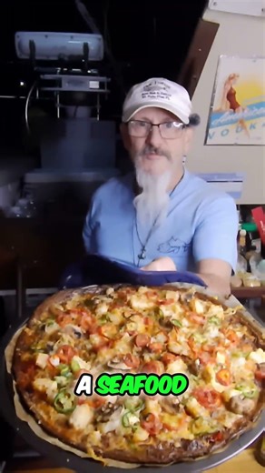 Epic Seafood Pizza - Straight From The Oven!