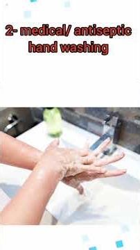science of clean: understanding types of handwashing.
