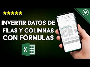 How to invert row and column data using formulas in EXCEL?
