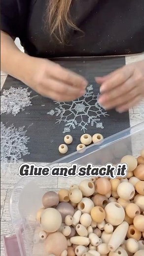 Dollar Tree Snowflake Ornament Tree DIY | Easy Winter Decor Idea!