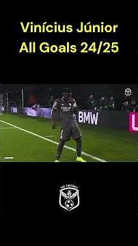ALL of Vini Jr's GOALS in the 2024 25 season! 🔥 Real Madrid Star Season Highlights