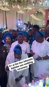 King Wasiu Ayinde Marshal performing Live At The Governor Ademola Adeleke Son Wedding Ceremony Omogbolahan Adeleke And Oluwadamilola Elejigbo. Congratulations to the couple 🎊🎉🎁🎈🎂💃💃 Meta, I do not own copyright to the music played in the video posted on my page. The music played in the video was live performance and recorded at the party. | FAES Entertainment Show