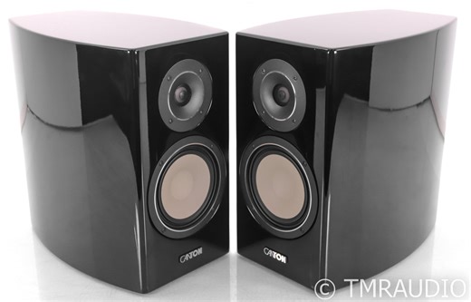 Canton Reference 9 K Bookshelf Speakers; Piano Black Pair; 9K