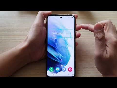 Galaxy S21/S21+: How to Add Google At a Glance Widget to Home Screen For Calendar/Weather Info