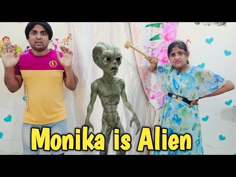 Monika is Alien 👽 in house | comedy video | funny video | Prabhu sarala lifestyle