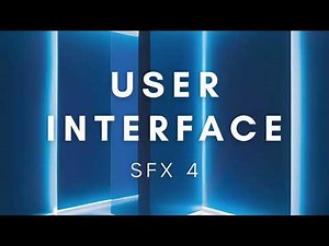 Menu User Interface Sound Effects (Open, Close, Select, Error)