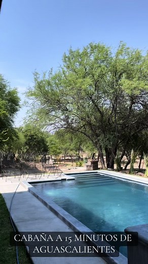 Cabaña en Aguascalientes con Alberca para 8-10 Personas | Naturaleza y Descanso