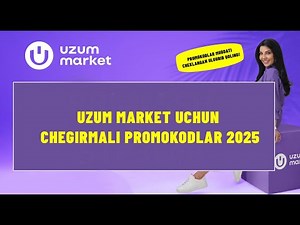Uzum market uchun promokod 2025 #uzummarket #uzum #promokod #uzumtezkor #uzummarket2025