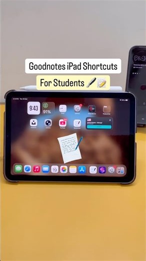 Goodnotes for iPad - BEST Shortcuts for Students #ipadtips