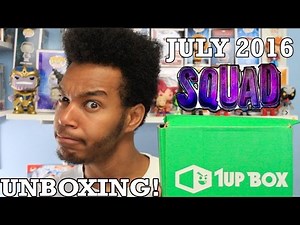 1Up Box July 2016 (Squad) UNBOXING!