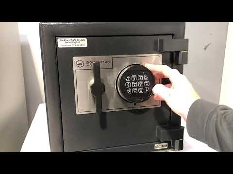 How to change the code on a Lagard Basic electronic safe lock for a Dominator Safe