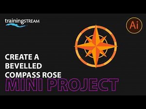 How to draw a compass rose star in Adobe Illustrator cc 2018 using the Star tool and the Rotate tool