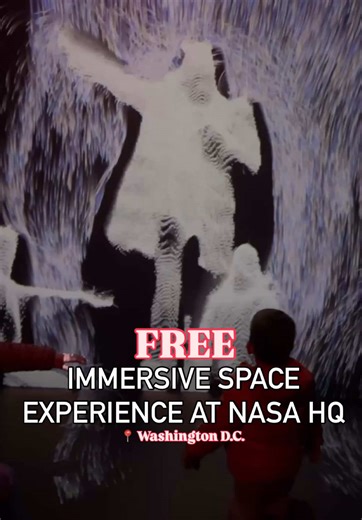 📍 NASA HQ, 300 E St SW, Washington, D.C. This is a true hidden gem in Washington DC. We stumbled upon this exhibit by accident recently and we loved it. We did the show 2X and no one else was around! Not only is it really cool to experience, it’s FREE. 🗓️: Weekdays 8:30 AM - 5:30 PM 🎟️: No Tickets Required 💵: FREE ⏰: Plan ~30-45 minutes between the 2 lobbies ♿️: ADA & Stroller Friendly There are TWO NASA HQ Lobbies, so be sure to visit both. One has a few interactive exhibits like this one a