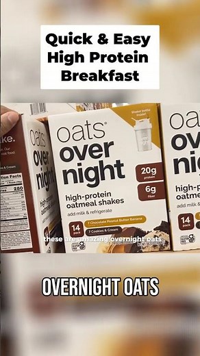 Overnight Oats Shake: Easy Breakfast Recipe