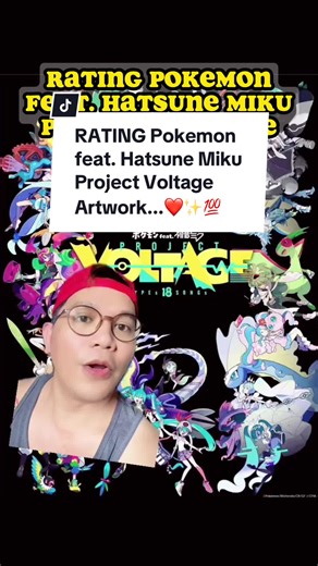 Pokémon x Hatsune Miku Project Voltage Artwork