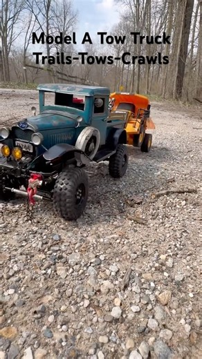 Custom Model A RC tow truck