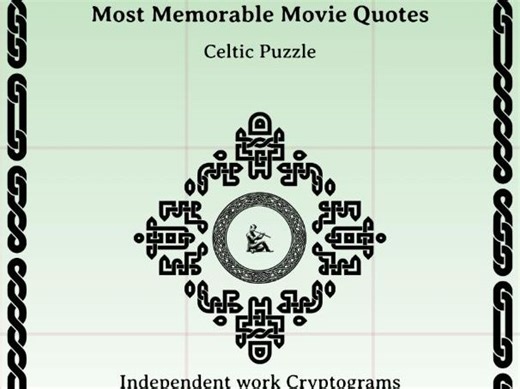 Most Memorable Movie Quotes - Independent work Cryptogram Puzzles for ELA | Teaching Resources