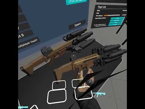 How to how to make attachments on your guns in Gun World vr