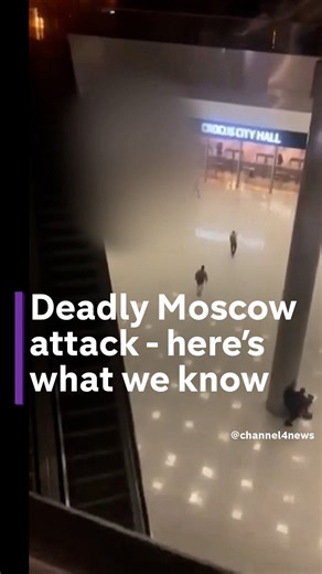 22K views · 40 reactions | At least 133 people have died after an attack at a Moscow concert hall - here’s what we know. #russia #putin #moscowattack #moscow #ukraine #crocuscityhall #breakingnews #russiannews #worldnews #c4news | Channel 4 News | Facebook
