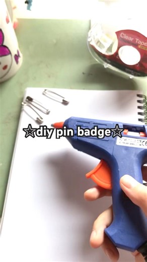 ☆diy pin badge☆ #diy #pinbadge #crafts #handmade #creative #diyprojects