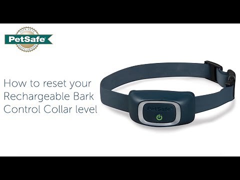 How To Reset Your Rechargeable Bark Control Collar Level