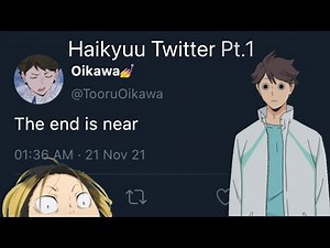 If Haikyuu Characters had Twitter Pt.1