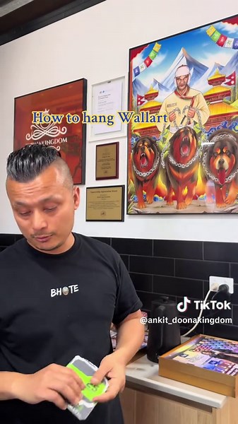 How to hang wall art # how to hang heavy items