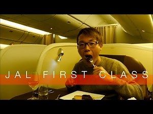 片道100万円オーバー！！JAL国際線ガチのファーストクラス！JAPAN AIRLINES FIRST CLASS AIRPLANE SEAT
